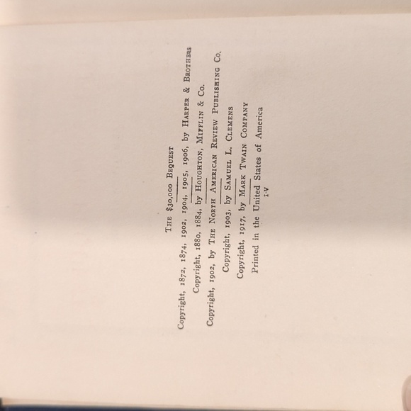 "The $30,000 bequest, and other stories" by Twain, Mark, 1835-1910 - Picture 4 of 16